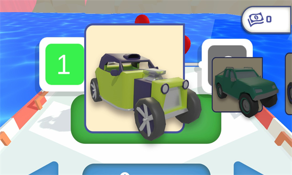 绿色赛车游戏手机版通过手机倾斜控制的赛车游戏